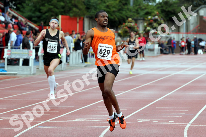 Marshall Hungwe, 400 metres, Gateshead Tartan Games
